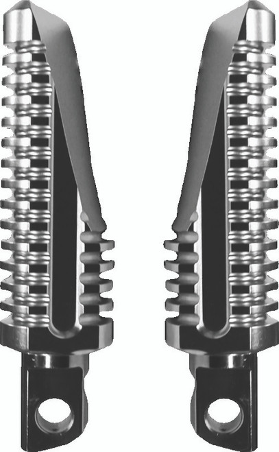 Burly Brand B13-1003S - Havoc Pegs - Silver