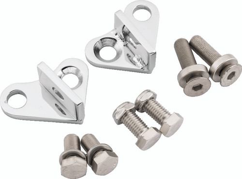 Burly Brand B28-275CH - 85-96 FLH/FLT Rear Lowering Kit - Chrome