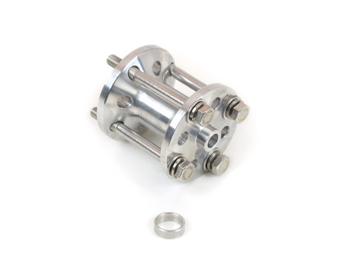 Canton 75-625 - 2.5 Inch Fan Spacer Billet Aluminum With Bolts For Chevy and Ford