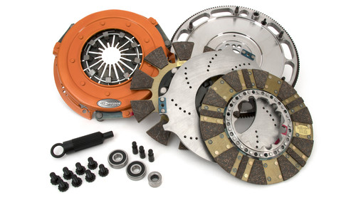 Centerforce 413614844 - DYAD ? DS 10.4, Multi-Disc Clutch and Flywheel Kit, 168 Tooth Gear, 0 in/oz Internally Balanced, 8 Bolt Crank, 1300 ft/lbs Capacity, 10.4in Dia., 26-Spline, Fits Chevrolet Crate Engines & Swaps LSA, LSX 6.2L/7.4L