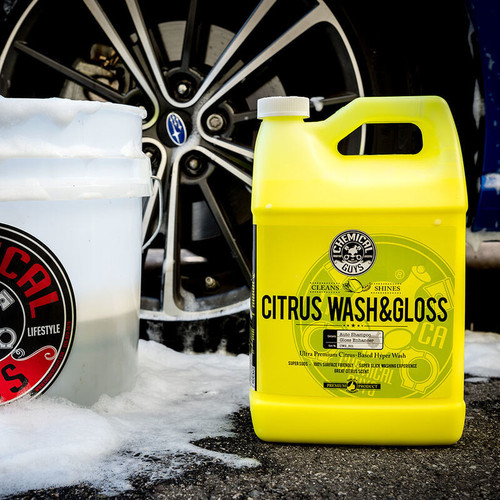 Chemical Guys CWS_301 - Citrus Wash & Gloss Concentrated Car Wash - 1 Gallon