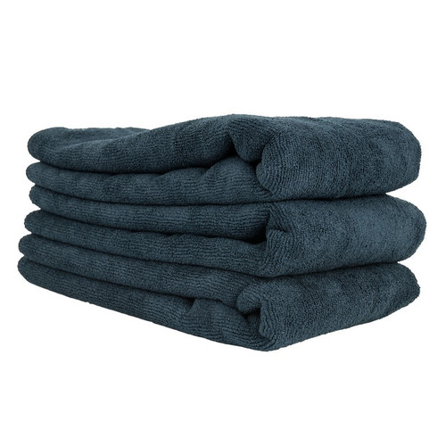 Chemical Guys MIC35303 - Workhorse Microfiber Towel (VRP) - 24in x 16in - Black - 3 Pack