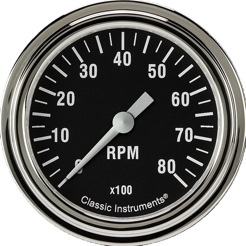 Classic Instruments HR383SLF - Hot Rod 2 5/8" Tachometer