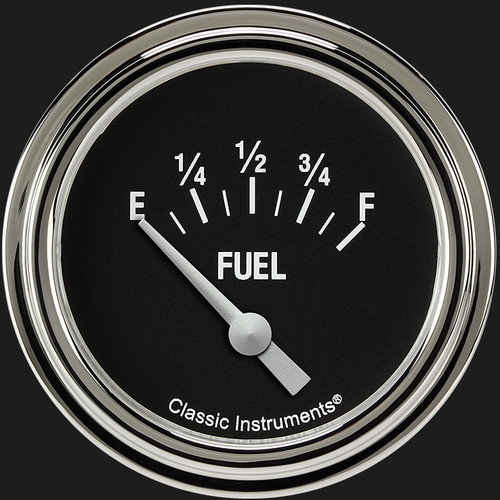 Classic Instruments HR212SLF - Hot Rod 2 5/8" Fuel Gauge