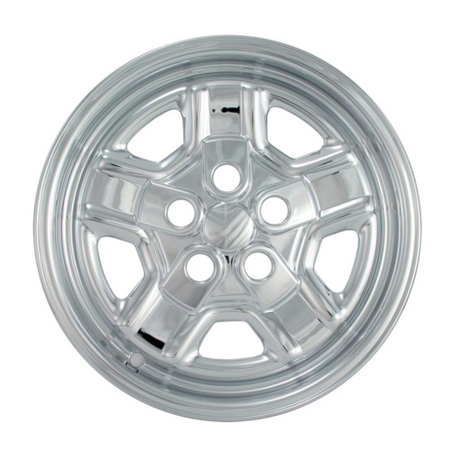 Coast To Coast IWCIMP78X - Wheel Cover 16 Inch 5 Indented Spoke Chrome Set Of 4