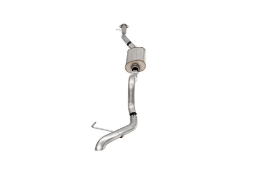 Corsa Performance 21205 - 2021-2025 Ford Bronco 2.3L 4-Door 2.75in Cat-Back Single Side Exhaust w/ Turndown ExhaustTip