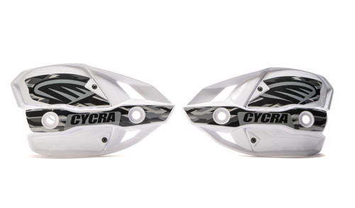 Cycra 1CYC-1021-42 - Probend Special Ed. CRM Ultra Hand Shields w/Covers - White