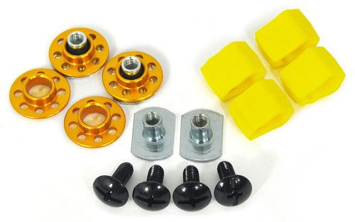 Cycra 1CYC-1005-02 - Replacement Hardware Rebound - Black/Silver