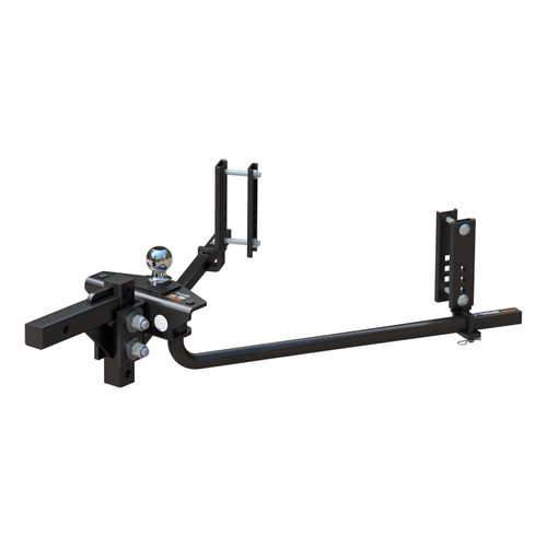 CURT 17601 - TruTrack 2P Weight Distribution Hitch with 2x Sway Control, 8-10K