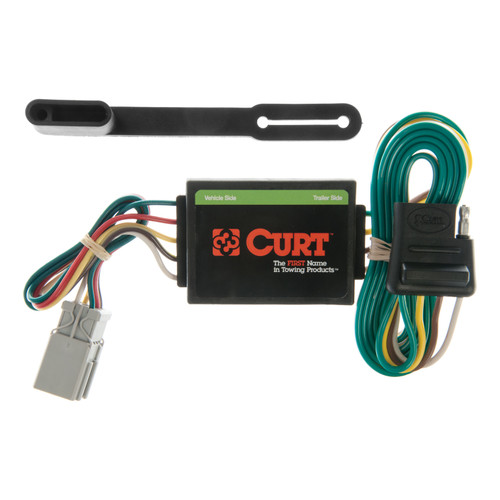 CURT 55336 - Custom 4-Flat, Select Honda and Acura Vehicles, OEM Tow Package Required