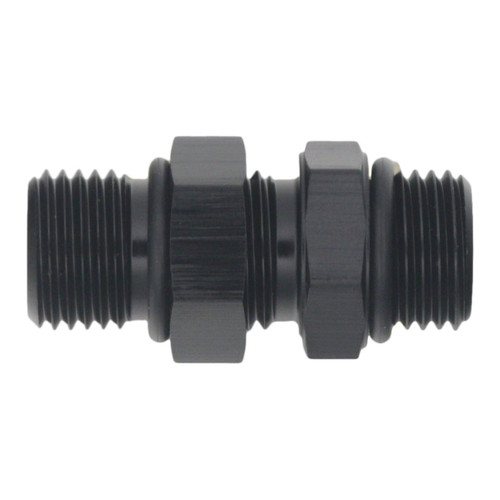 Deatschwerks 6-02-0423-B - 6AN ORB Male to 6AN ORB Male Swivel Adapter - Anodized Matte Black