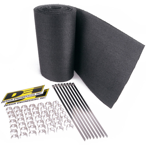 DEI 10084 - Exhaust Wrap Kit - 4 and 6 Cylinder - Speed Sleeves - Black