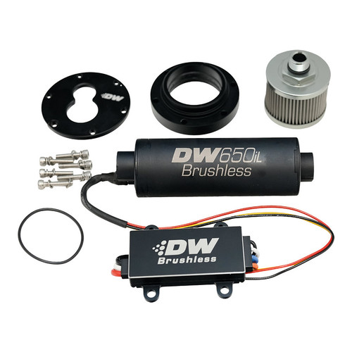 Deatschwerks 9-650-C105-5009 - 3.5L Module Surge Tank In-Tank Pump Adapter w/ DW650iL Brushless/Controller 440lph Pump