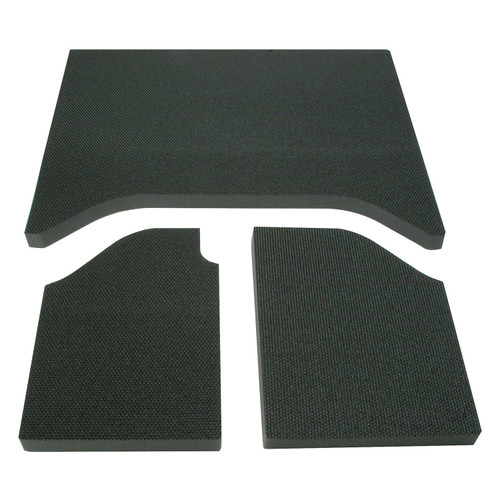 DEI 50132 - 07-10 Jeep Wrangler JK 2-Door Boom Mat Headliner - 3 Piece - Black