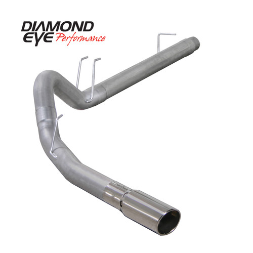 Diamond Eye K4360A - Filter Back Exhaust For 08-10 Ford F250/F350 Superduty 6.4L Powerstroke 4 Inch Aluminized