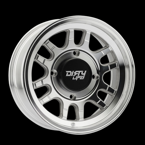 Dirty Life 9310S-4799M - 9310s Canyon Sport SXS 14x7 / BLANK BP / 13mm Offset / 106.25mm Hub Machined Wheel