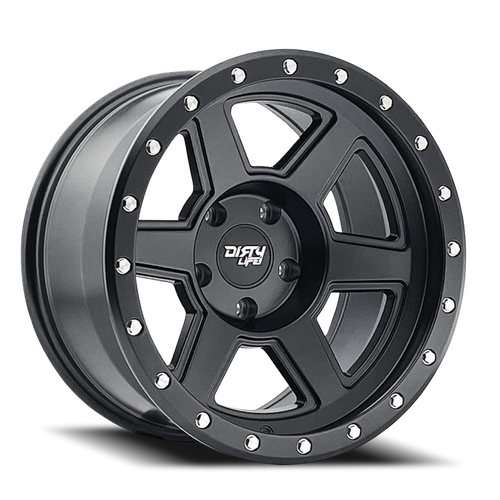Dirty Life 9315-8936MB12 - Race Wheels Compound 9315 Matte Black 18X9 6-135 -12Mm 87.1Mm