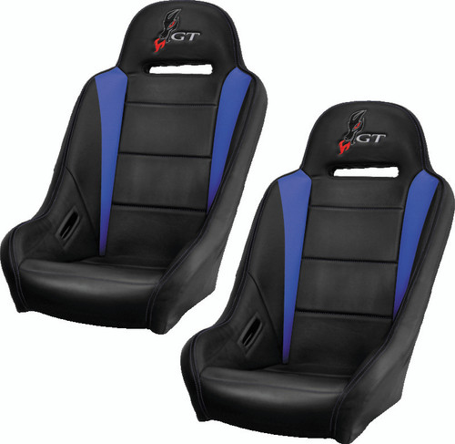 DragonFire Racing 521412 - Highback Gt Seat Pr Blk/Blu