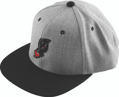 DragonFire Racing 522287 - Hat Dfr Head Flatbill Gry/Blk