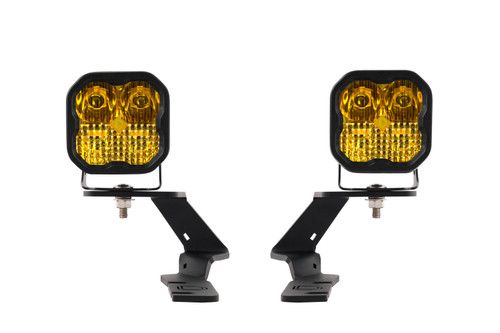 Diode Dynamics DD6586 - SS3 LED Ditch Light Kit for 2019-2021 Ford Ranger, Pro Yellow Combo