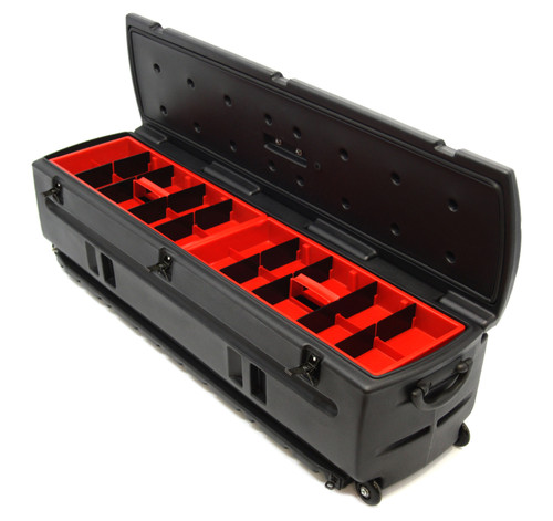 DU-HA 70103 - DÜHA Tote Gun and Gear Truck Storage Box - Heavy-Duty, Portable Rolling Tool Box or Gun Case for SUVs, UTVs, Pickup Trucks, and More - No Slide Bracket 