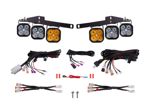 Diode Dynamics DD7361 - SS3 LED Fog Light Kit for 2017-2020 Ford Raptor Yellow Max