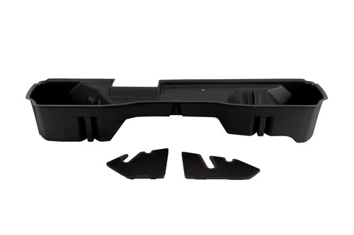 DU-HA 10304 - DÜHA Under Seat Storage fits 2014-2019 Chevy Silverado/GMC Sierra Double Cab Classic Style Body - Heavy-Duty Back Seat Organizer - Black