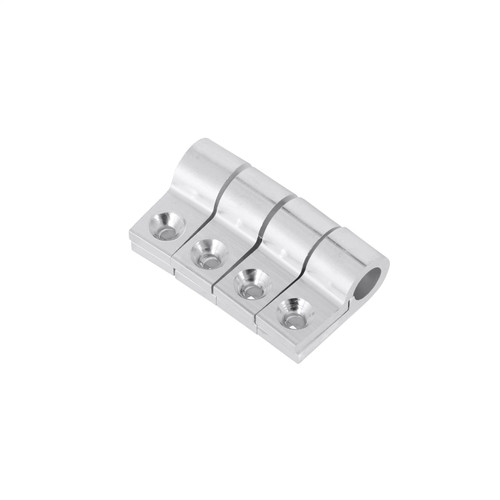 Earl's Performance 170206ERL - 3/8in Mach. Alum Clamp Clear