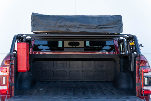 DV8 Offroad RRUN-03 - 07-23 Toyota Tundra / 09-23 Ford F150 Raptor MTO Series Bed Rack -  2pc Adj