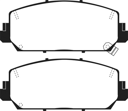 EBC DP23049 - 16+ Acura ILX 2.4 Greenstuff Front Brake Pads