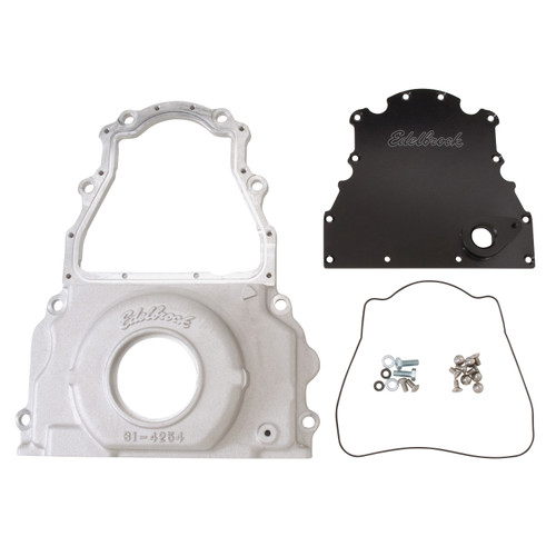 Edelbrock 4255 - Timing Cover 2-Piece for GM Gen 4 Ls-Series