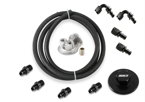 Earl's Performance HEMI0003ERL - Oil Filter Relocation Kit