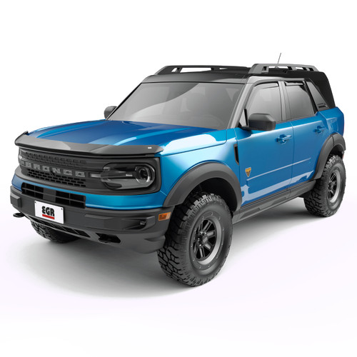 EGR 753564 - 21-23 Ford Bronco Sport (Sport Utility)  Rugged Look Fender Flares (Set of 4) - Smooth Matte