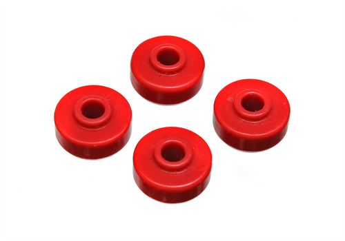 Energy Suspension 9.8126R - Universal Red Shock Bushing Set