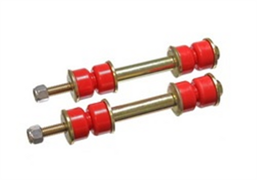 Energy Suspension 9.8125R - Universal 2-3/8 Inch Red Front/Rear Sway Bar Fixed Length End Links w/ Hardware