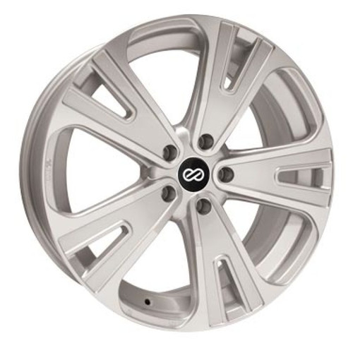 Enkei 475-285-1240SM - Universal SVX Truck & SUV 20x8.5 +40mm Offset 5x120 Bolt 72.6mm Bore Silver Machined Wheel