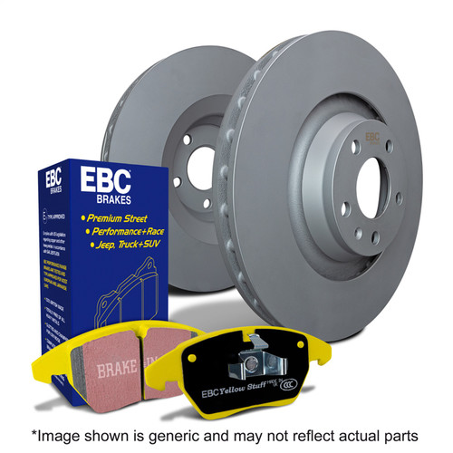 EBC S13KR1247 - S13 Brake Pad and Rotor Kit