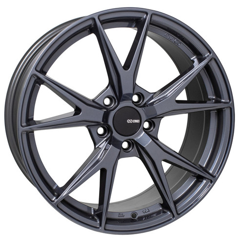 Enkei 523-775-6538BGM - Phoenix 17x7.5 38mm Offset 5x114.3 72.6mm Bore Blue Gunmetal Wheel