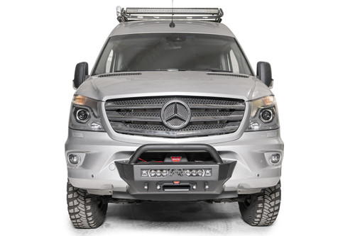 Fab Fours MB17-N4652-1 - SH Winch Mount; w/Pre-Runner Guard;