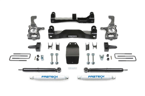 Fabtech K2183 - 09-13 Ford F150 4WD 4in Basic Sys w/Perf Shks