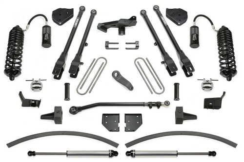 Fabtech K2302DL - 17-21 Ford F250/F350 4WD Diesel 8in 4Link Sys w/4.0 & 2.25