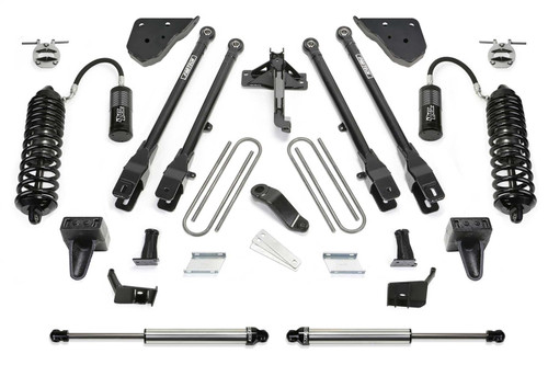 Fabtech K2411DL - 23-24 Ford F250/350 4WD Diesel 4in 4 Link System w/ 4.0 Resi & 2.25 DL Shocks