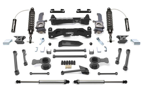 Fabtech K7041DL - 06-09 Toyota FJ 4WD 6in Perf Sys w/Dlss 2.5C/O Resi & Rr Dlss