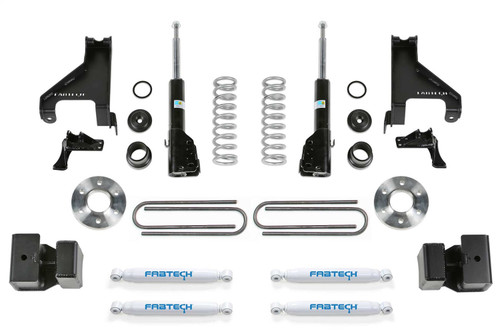 Fabtech K9010 - 1.5 in. COIL ASSIST KIT W/ B4 BILSTEIN & AUX PERF SHOCK KIT 2015-21 SPRINTER 3500 4