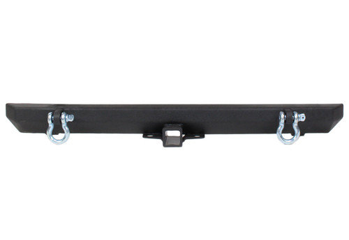 Fishbone Offroad FB22217 - Jeep YJ/TJ Rear Bumper with Receiver For 87-06 YJ Wrangler TJ Wrangler  Offroad
