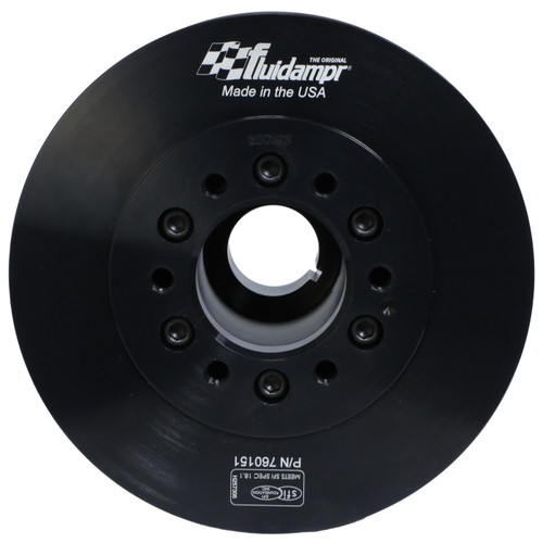 Fluidampr 760151 - 19-22 GM/Chevy Duramax L8T Steel Externally Balanced Damper