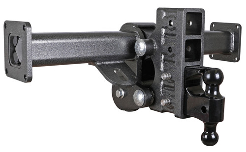 GEN-Y Hitch GH-6024 - Gen-Y 27in Traveller Torsion-Flex 2.5in Shank 9in Drop 3.5K TW 21K Hitch Chassis Frame Mount