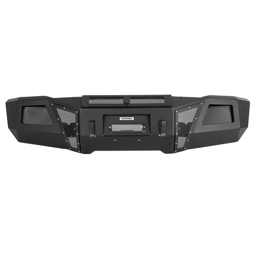 Go Rhino 24280T - 15-19 Chevrolet Silverado 2500HD/3500HD BR11 Front Bumper Replacement - Tex. Black