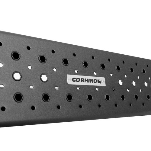 Go Rhino 660387T - HD SideSteps - Textured Black - 87in