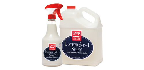 Griots Garage 10964 - Leather 3-in-1 Spray - 1 Gallon